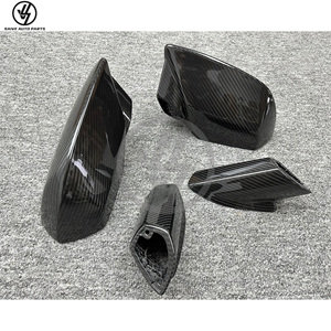 Dry Carbon Fiber <b>Mirror</b> Cover Replacement for Lambo Huracan LP580 LP610 2014-2018 Rear View <b>Mirror</b> <b>Shell</b> External Car Parts - Product Image 4