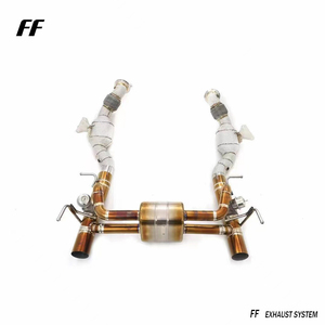 Silenciador de Escape de Titanio de Alta Calidad con Válvula para <span class=keywords><strong>Ferrari</strong></span> 488 3.9L <span class=keywords><strong>V8</strong></span> 2015-2019 - Product Image 4