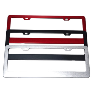 Cadre de plaque <span class=keywords><strong>d</strong></span>'<span class=keywords><strong>immatriculation</strong></span> universel en alliage <span class=keywords><strong>d</strong></span>'aluminium, norme philippine, pour véhicules philippins, fabriqué en Chine - Product Image 1