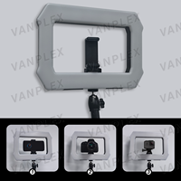 Photomaton 360° personnalisé avec logo, plateforme métallique, éclairage et caméra, machine de photomaton rotative à 360° avec flight case gratuit
