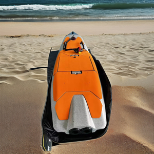Planche de surf à moteur en fibre de carbone à prix d'usine avec batterie 48V, télécommande et sac pour le surf en mer - Product Image 2