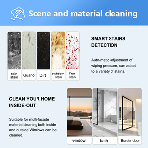 <span class=keywords><strong>Robot</strong></span> nettoyeur de vitres électrique Roues rotatives Essuyage Technologie anti-chute Batterie au lithium écologique Appareil électroménager tendance - Product Image 5