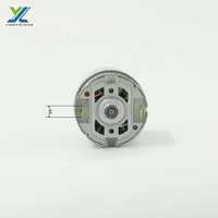 Motor DC RS550/RS555 12V Miniatur Motor DC Magnet Permanen Berus Sikat Cocok untuk Kipas Rumah Pintar dan Peralatan Rumah Tangga