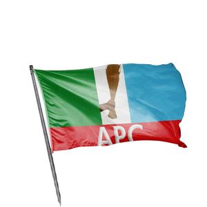 Bandera de Campaña Electoral de Poliéster Personalizada Gahumi de 90x150 cm, Bandera de Partido de Nigeria con Impresión Digital de 3x5 Pies, APC LP NNPP PDP - Product Image 1