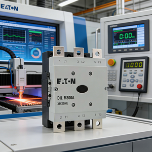 كونتاكتور إيتون DILM300A/22(RA250) عالي الأداء، ثلاثي الأقطاب، 300 أمبير، 160 كيلوواط، 2 مفتوح عادةً، 2 مغلق عادةً، 110-250 فولت 50/60 هرتز، يعمل بالتيار المتردد والمستمر - Product Image 5
