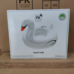 Hồ Bơi Phụ Kiện 120Cm Kích Thước Lớn Màu Trắng Inflatable Bơi Vòng Bơi Thiên Nga Vòng Cho Người Lớn - Product Image 6