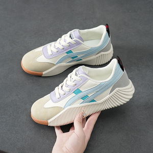 Zapatos Deportivos Casuales para Mujer, Blancos, Tacón Bajo, Suela de Goma, Soporte de Arco, Estilo para Caminar, Tallas 35-43 - Product Image 2