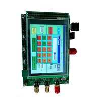 Modul ADF5355 Layar Sentuh Berwarna Sumber Sinyal RF VCO Sintesis Frekuensi Gelombang Mikro PLL
