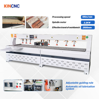 Machine de perçage CNC automatique pour panneaux de bois MDF, machine de perçage latéral CNC pour trous de serrures de portes d'armoires