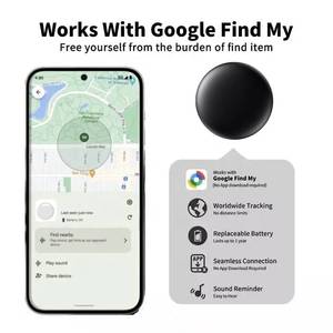 Thông minh tag Google tìm thấy thiết bị của tôi cho airtag tracker toàn cầu vị trí GPS định vị Key Wallet thẻ Bag Finder Android Chống Lost tag - Product Image 2