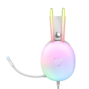 Onikuma headphone earphone dengan Headset Gaming elektronik headphone cocok dengan headphone audifonos untuk earphone seluler berbicara dengan