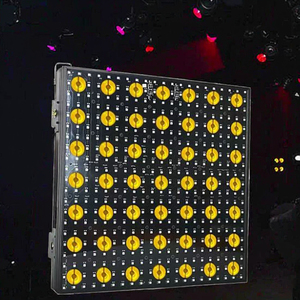Luz de matriz LED Golden 49x3W Disco Stage con 441PCs 0,2 W 3 en 1 RGB DMX512 RDM Artnet que emite luz de efecto de fondo rojo - Product Image 1