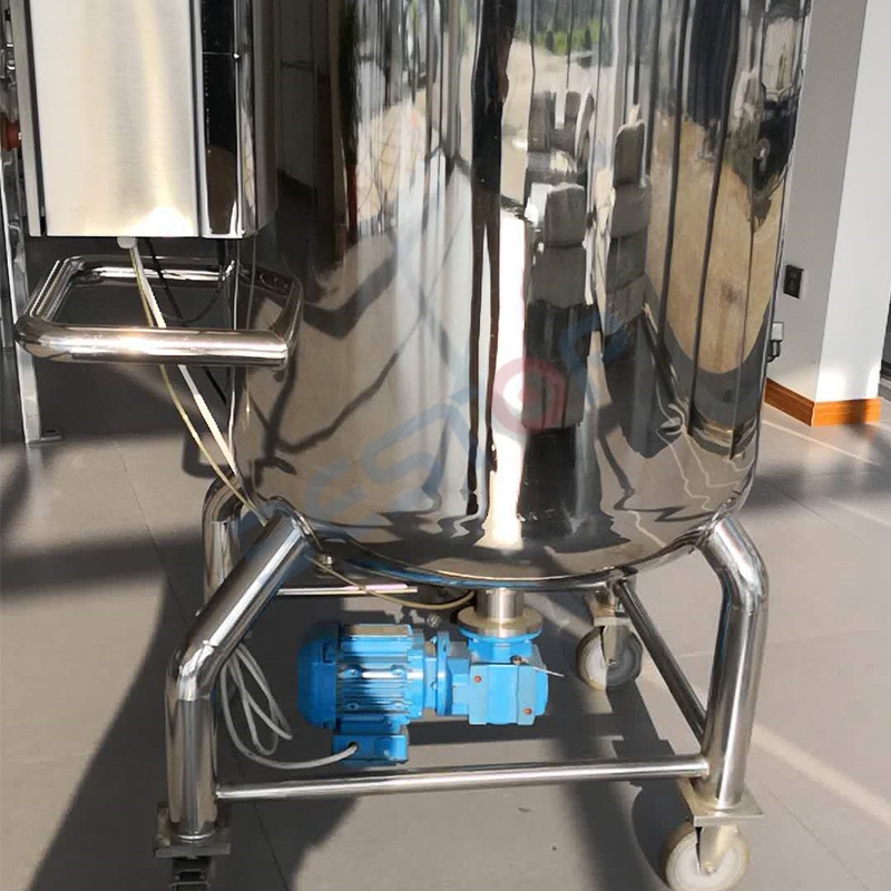 Магнитный смесительный бак из нержавеющей стали на 1000 литров, смесительный станок с оболочкой