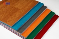 Enlio Revêtements de sol en PVC approuvés par la FIVB pour les terrains de sports d'intérieur Tapis de sol antidérapant en vinyle pour volleyball Design graphique