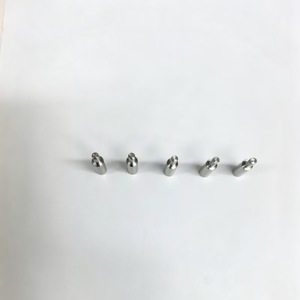 Step Dowel <b>Pins</b> Standard Cylindrical Head Shouldered For Positioning General Use 519 Silver - Product Image 4