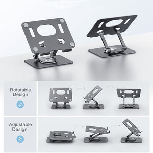 Support de tablette pour <span class=keywords><strong>iPad</strong></span> avec base rotative à 360°, support réglable pour le dessin, compatible avec <span class=keywords><strong>iPad</strong></span> Pro/Air/Mini 5-12 pouces - Product Image 4