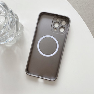 Guscio morbido <span class=keywords><strong>laccato</strong></span> metallico resistente per custodia iPhone non tossico Cover del telefono cellulare - Product Image 5