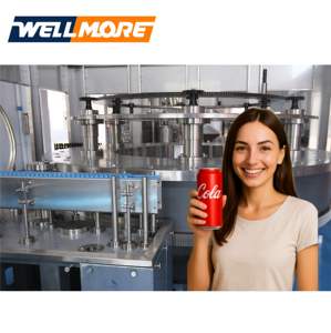 Kleine Automatische Aluminium-Dosenfüllmaschine für Limonade, Saft, Kohlensäurehaltige Getränke, Bier und Erfrischungsgetränke - Product Image 1
