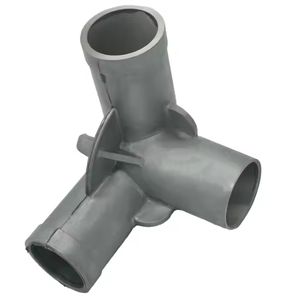 قالب مصبوب مخصص من سبائك الألومنيوم المعدنية المصبوبة بالرمال وصلة من الفولاذ المقاوم للصدأ خزانة بسيطة ثلاثية الاتجاه قوالب موصل رباعية الاتجاه - Product Image 4