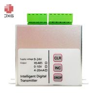 Amplificador de Celda de Carga Digital de Alto Voltaje con Pantalla, Convertidor de Señal de Sensor de Peso de 0-5V/0-10V/4-20mA