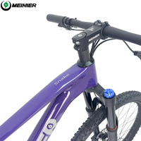 Vélo de montagne de 29 pouces, taille XS/S/M/L, vélo en carbone avec fourche à suspension avant, vélo de montagne pour hommes