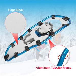 XATP Meilleure Qualité BSCI Cadre en Aluminium Plateau en HDPE Sangle à 1 trou de fixation Lève-talon Crampons à neige Fournisseur de skis - Product Image 5
