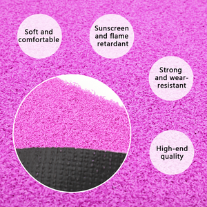 Césped Artificial Interior Rosa de 10 mm de Shijiazhuang Manufacturing, Césped Artificial para Golf, Tenis y Deportes a <span class=keywords><strong>Precio</strong></span> Económico - Product Image 4