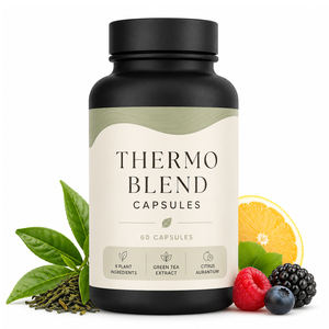 Capsules brûle-graisses pour adultes, véganes, sans gluten, formule premium, soutien immunitaire, gestion du poids, biologiques, 60 capsules - Product Image 1