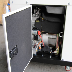 5KW/6.7hp 7HP im lặng phong cách Máy phát điện diesel dg6500se + Single phase/ba giai đoạn tùy chọn màu 188f hộ gia đình Máy phát điện diesel thiết lập - Product Image 5