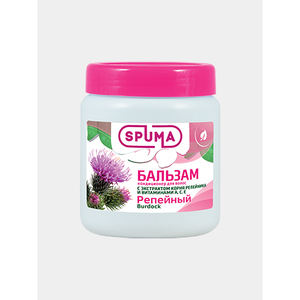 Baume capillaire professionnel SPUMA 500 ml, après-shampoing pour cheveux bouclés - hydratant et nourrissant, cheveux lisses et doux, vente en gros - Product Image 3