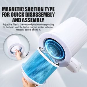 Manicure Table Dust Collector Nail Vacuum <b>Cleaner</b> Built in Lamp for Beauty Nail Salon - Product Image 5