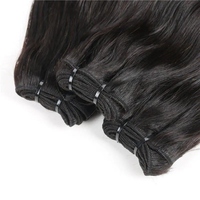 Lots de Cheveux Humains Vierges Bruts Double Drawn, Cheveux Cambodgiens Bouclés Pixie, Sans Perte, Fournisseur d'Extensions de Cheveux Humains Vietnamiens