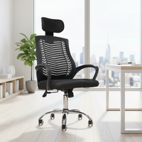 Chaise de bureau en maille confortable et de haute qualité, mobilier de bureau, chaise de bureau réglable pour le personnel
