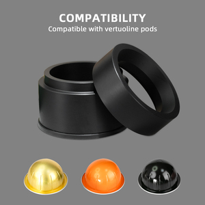 Support de remplissage et de scellage rapide compatible avec les dosettes <span class=keywords><strong>Nespresso</strong></span> <span class=keywords><strong>Vertuo</strong></span> réutilisables filtres à café outils plus intelligents ouvre-couvercle - Product Image 4
