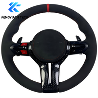 Volant de voiture en cuir personnalisé pour BMW F10 F20 F15 F31 F30 F32 F36 X1 X2 X3 X4 X5 X6 M2 M3 M4 GT E90 E92 E70 E82 Sans airbag