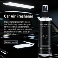 Spray désodorisant pour voiture, parfum longue durée, senteur gâteau à la fraise, parfum pour l'intérieur de la voiture