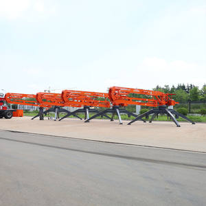 Fábrica JIUHE de China Suministra Distribuidor de Hormigón Hidráulico de 15m 17m, Pluma de Colocación de Hormigón Tipo Araña - Product Image 1