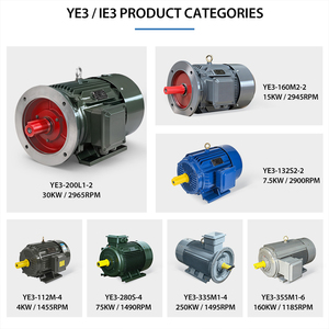 มอเตอร์ประหยัดพลังงาน YE3-280S-4 ขนาด 75 กิโลวัตต์ 100 แรงม้า แบบสามเฟส สำหรับโรงงาน - Product Image 1