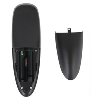 Remote Control Mouse Udara Nirkabel 2.4GHz G10S dengan Sensor Gyro, Pencarian Suara Pintar, Baterai AAA, 17 Tombol untuk Android TV Box