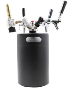 <span class=keywords><strong>Prensa</strong></span> de viaje de acero inoxidable 304, dispensador de café y té con flujo ajustable, 2L, nostálgico, mini grifo para cerveza - Product Image 1