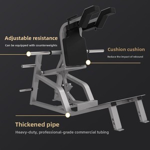 Máquina de prensa de piernas inversa de 45 grados para uso comercial, de acero, para entrenamiento de fuerza de cadera y piernas, <span class=keywords><strong>sentadillas</strong></span> inclinadas, <span class=keywords><strong>sentadillas</strong></span> profundas, <span class=keywords><strong>sentadillas</strong></span> <span class=keywords><strong>hack</strong></span>. - Product Image 1