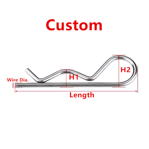 R cotter <span class=keywords><strong>pin</strong></span> và B loại Clip <span class=keywords><strong>pin</strong></span> với chân an toàn khác nhau thép không gỉ mùa xuân khóa <span class=keywords><strong>pin</strong></span> an toàn - Product Image 2