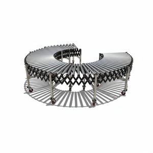 창고 운송용 전자동 철제 체인 분배기, 조립 라인용 플렉시블 텔레스코픽 컨베이어 - Product Image 6