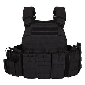 سترة تكتيكية من YAKEDA للرجال, سترة تكتيكية من جلد التمساح بلون بني وأسود - Product Image 2