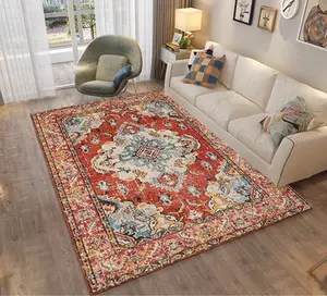 Hot Selling High Quality Large Size Teppich Traditional Faux Fur Carpet Plush Non-slip Living Room Durable Persian Rug And Mat