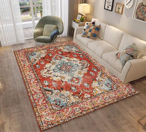 Vente chaude grande taille Teppich traditionnel fausse fourrure tapis en peluche antidérapant salon persan lavable à la machine tapis et tapis - Product Image 5