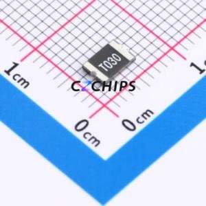 MSMD030 Resettable Fuse 1812 Fuse ( Withstand Voltage (Vmax): 30V )( Max Current (Imax): 10A )( Hold Current (Ihold): 300mA ) - Product Image 1