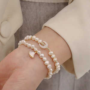 Pulsera de Perlas Naturales WENCHI para Mujer, 30g, Joyería Elegante de Perlas para Mujer - Product Image 6