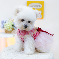 Robes et accessoires de fête de mariage, d'anniversaire et de vacances élégantes et luxueuses pour animaux de compagnie - Design mignon avec différents styles