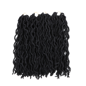 Extensiones de Cabello Sintético Ombre Gypsy Locs para Crochet, Goddess Locs, Faux Locs, African Roots, Dreadlocs, para Trenzas de Mujer - Product Image 2